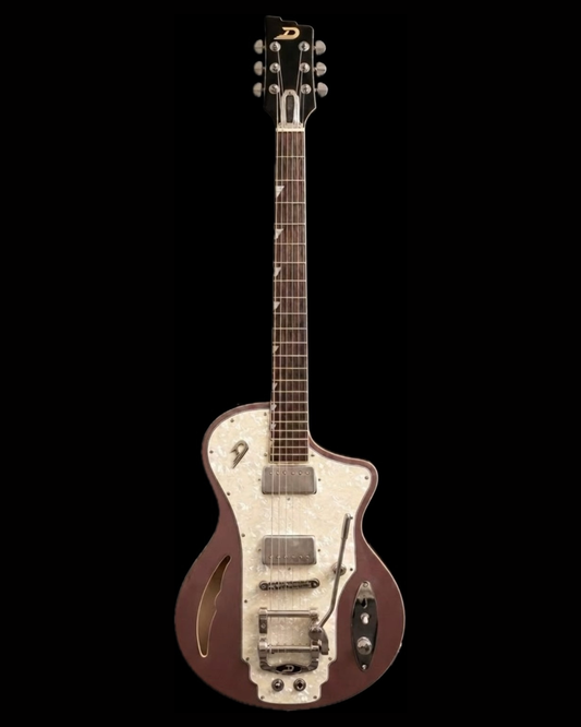Duesenberg Julia Catalina Sunset Rose Electric Guitar with Case
