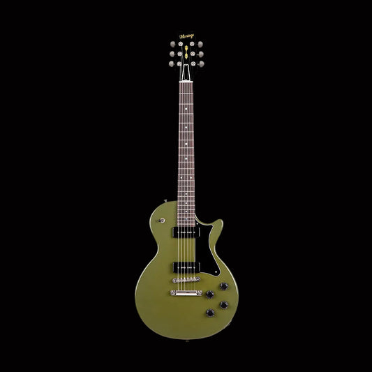 Heritage Custom Shop Core H-137 Olive Drab Green Electric Guitar