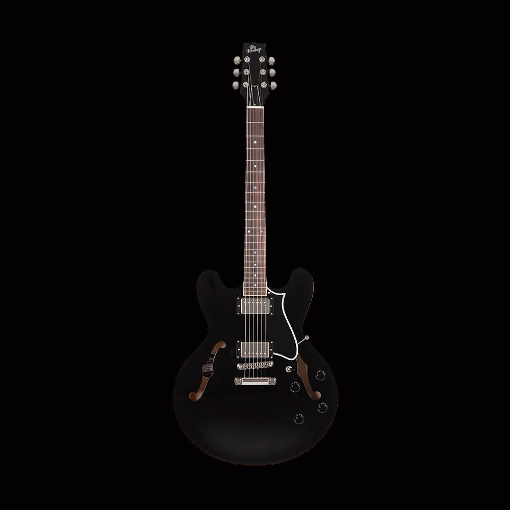 Heritage Standard II Collection H-535 Semi-Hollow Ebony