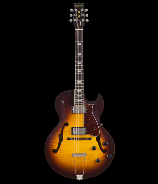 Heritage Guitars Custom Core H-575 Hollow Original Sunburst Electric Guitar