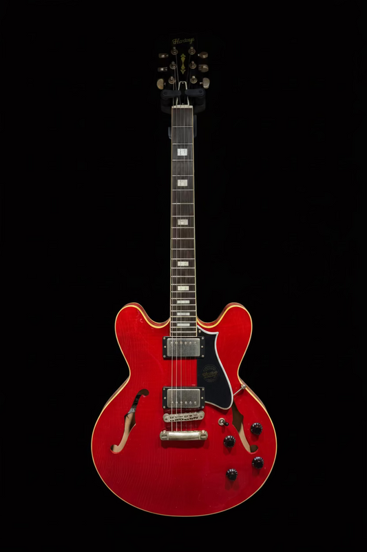 Heritage Custom Core Artisan Aged H-535 Semi-Hollow Transparent Cherry