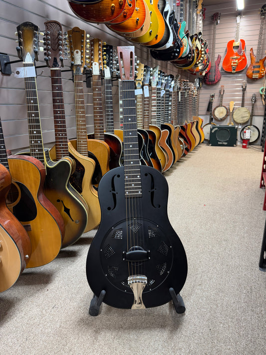 2009 National Reso-Phonic Delphi Matte Black (Pre-owned)