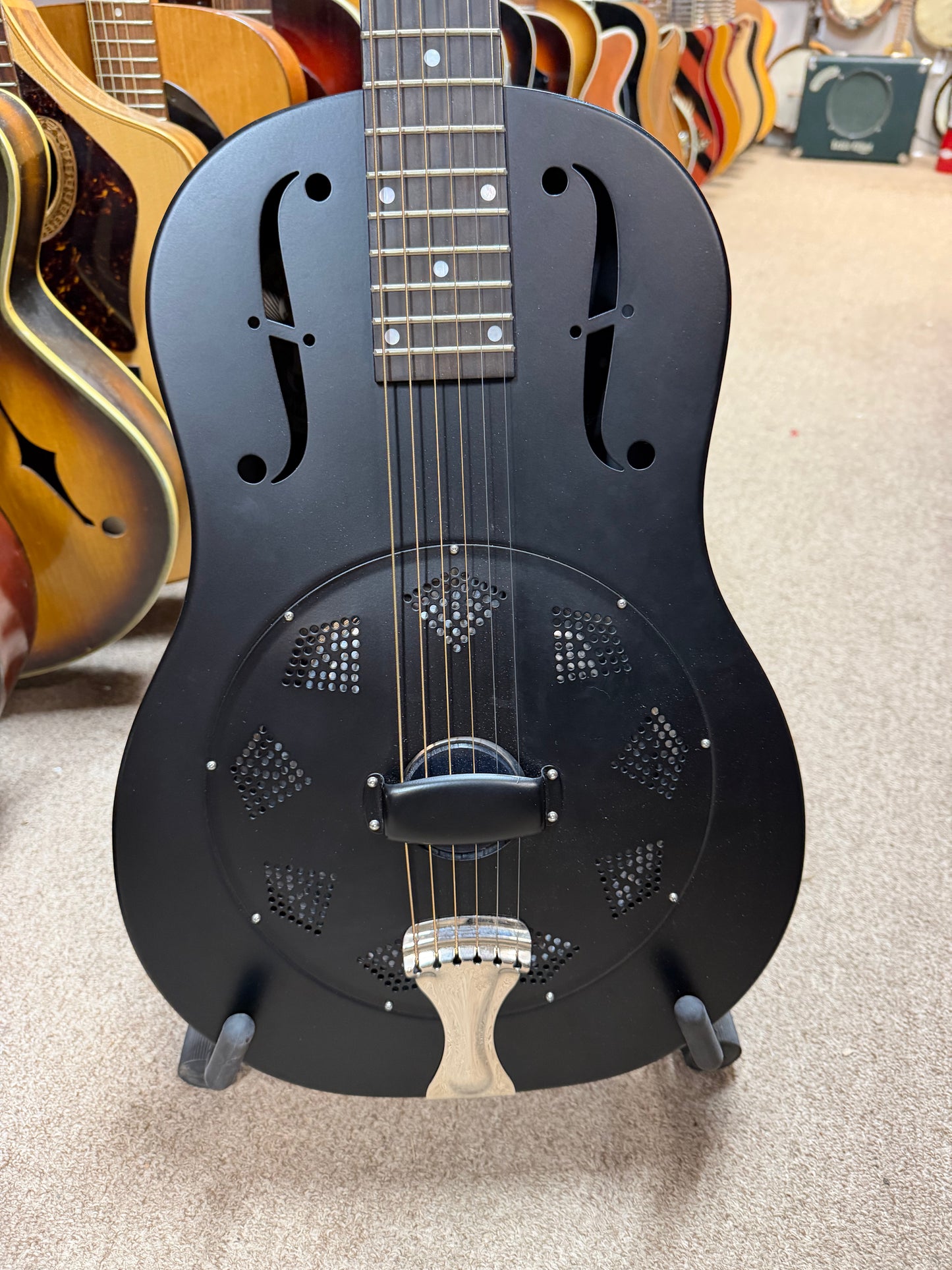 2009 National Reso-Phonic Delphi Matte Black (Pre-owned)