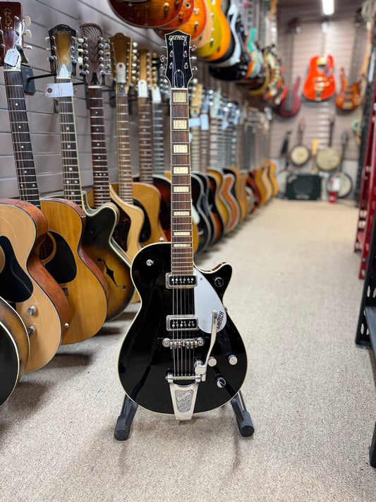 Gretsch G6128T-DSV Duo Jet Fixed Arm Bigsby Black Electric Guitar 2010 - NOS