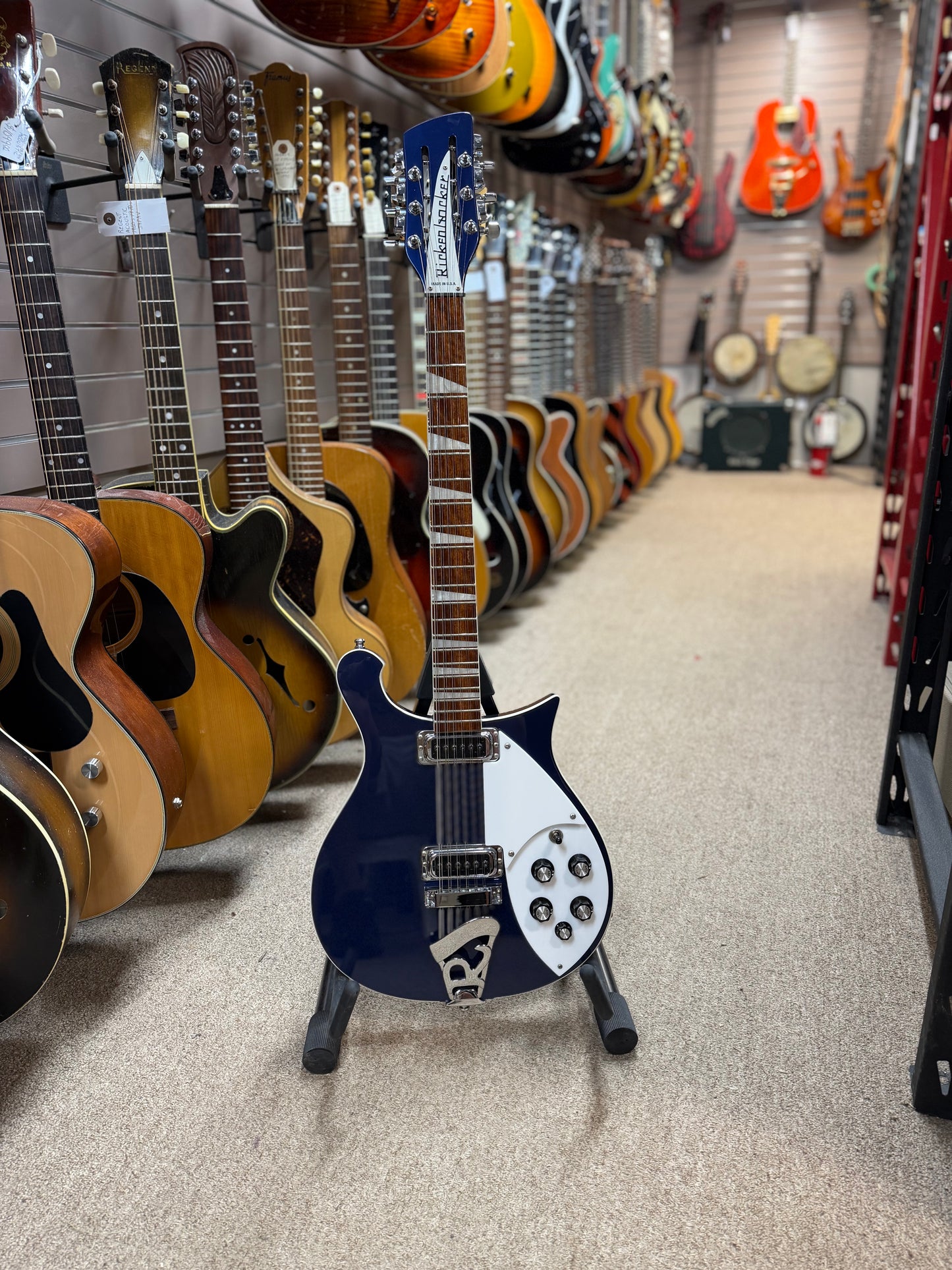 Rickenbacker 660/12 2019 MIdnight Blue - NOS