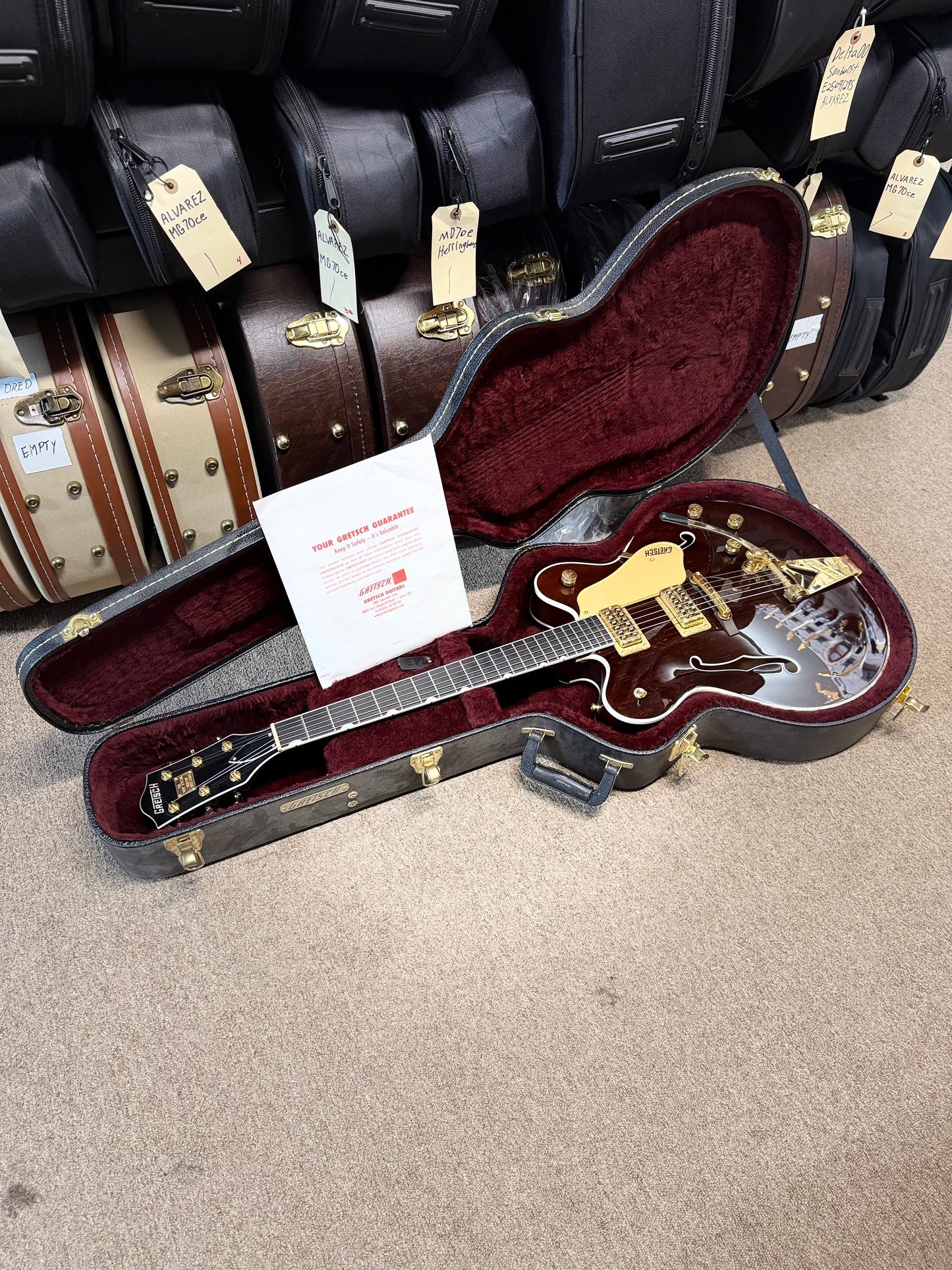 Gretsch Guitars G6122TG Players Edition Country Gentleman 2016 - NOS
