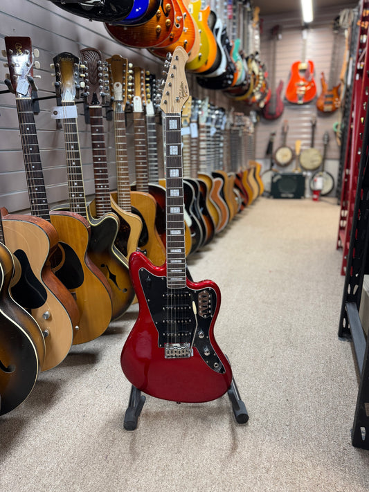 Revelation RJT-60Q Candy Apple Red Electric Guitar