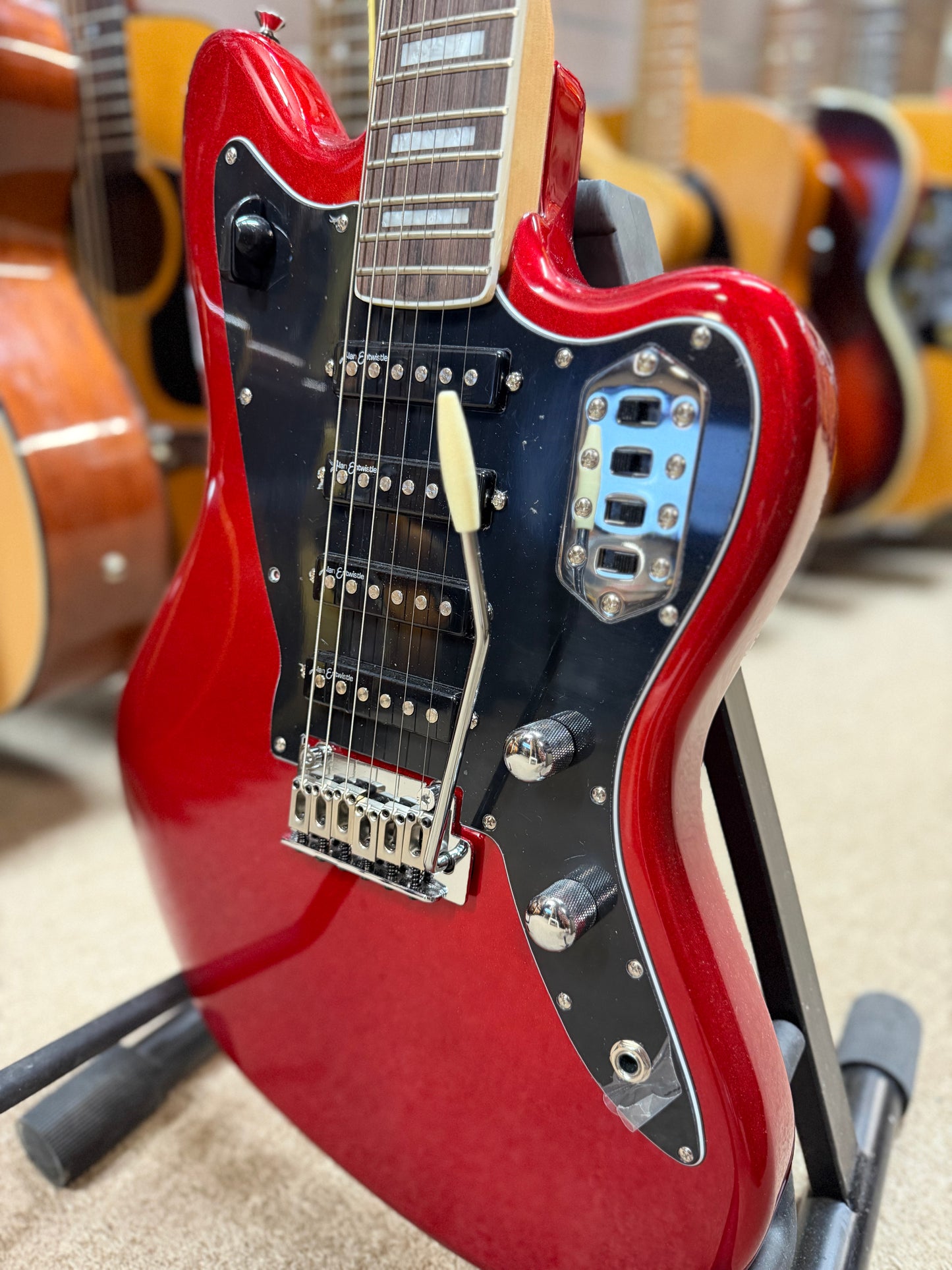 Revelation RJT-60Q Candy Apple Red Electric Guitar