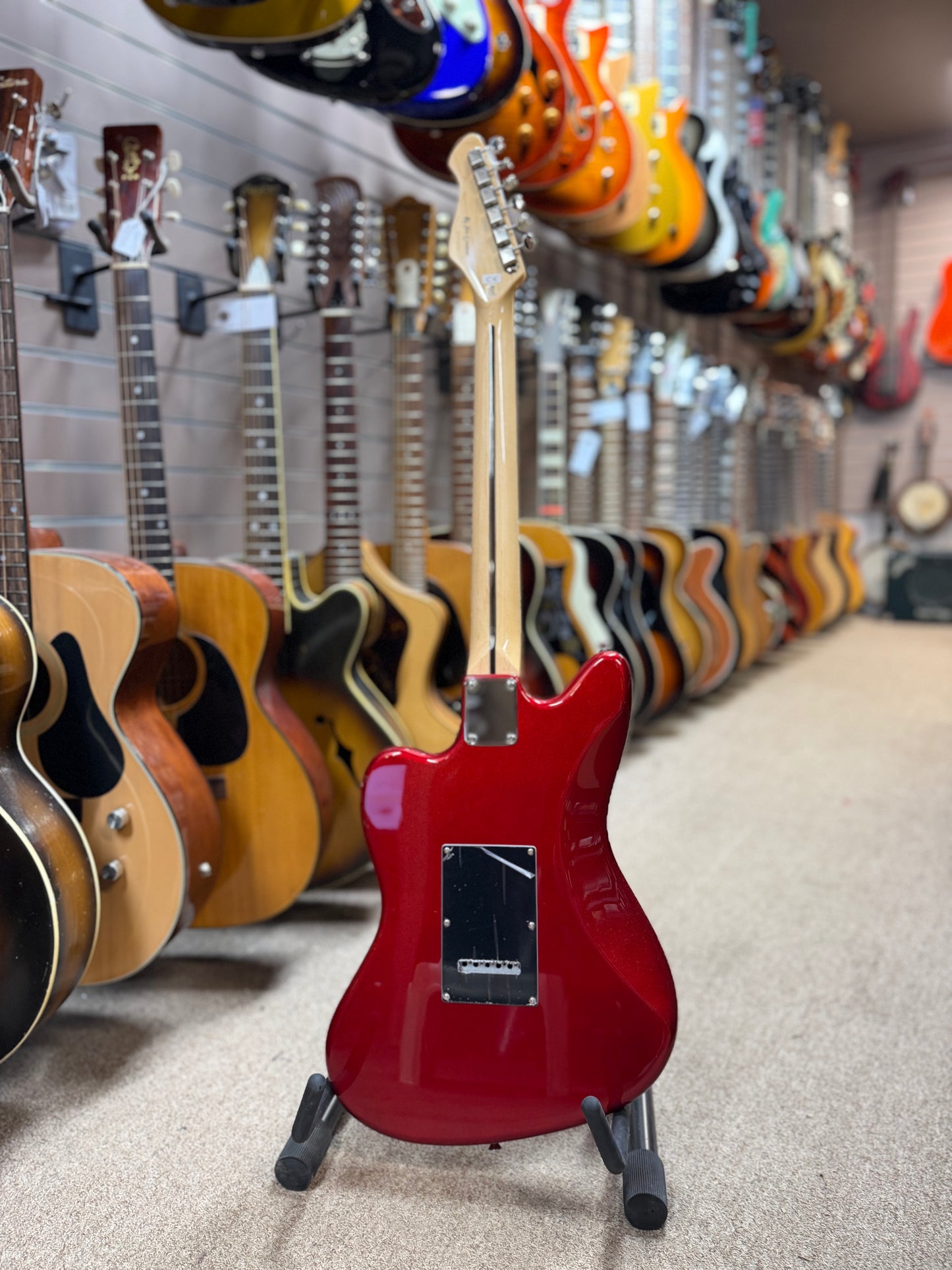 Revelation RJT-60Q Candy Apple Red Electric Guitar