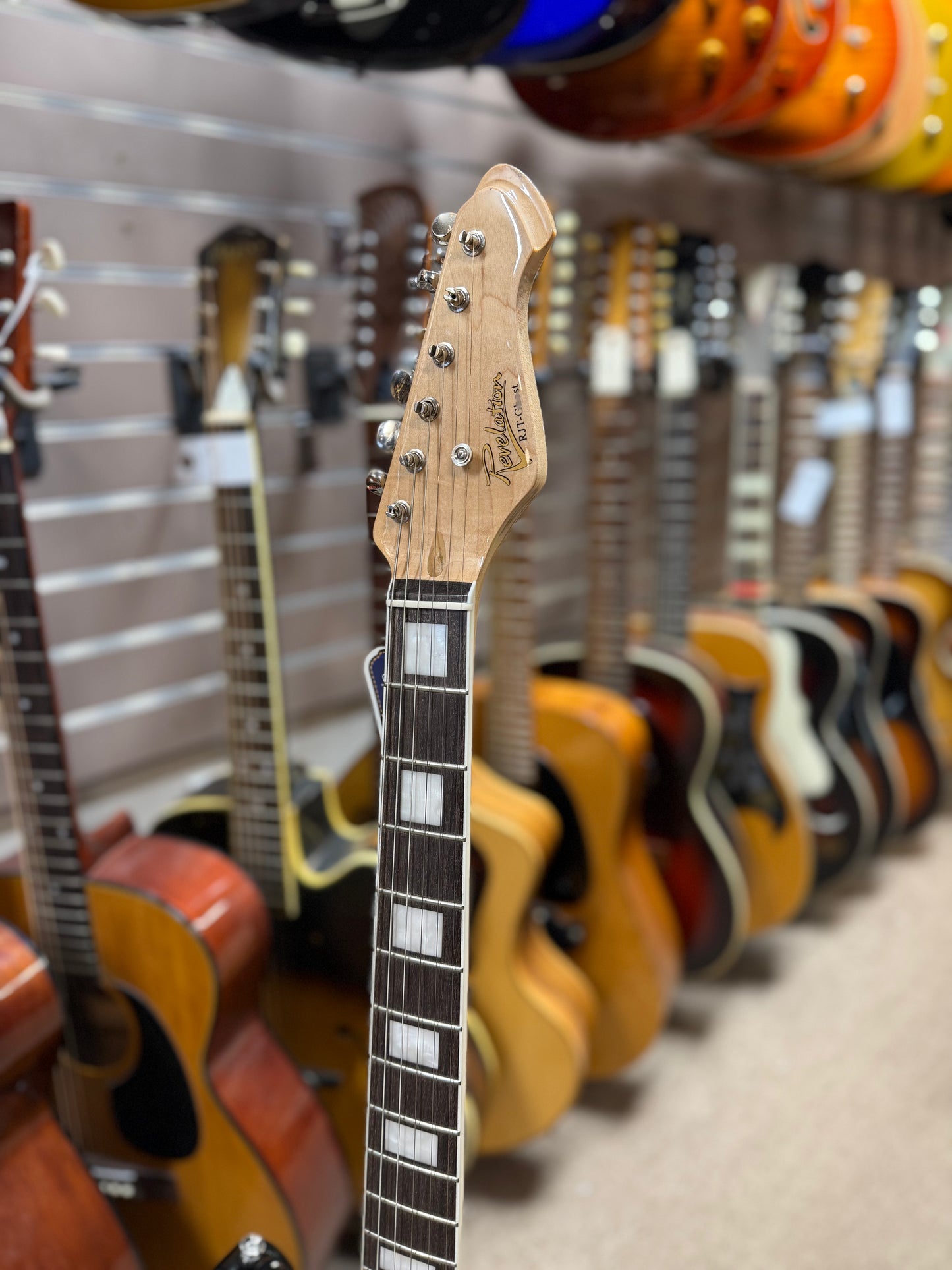 Revelation RJT Ghost Sunburst Electric Guitar