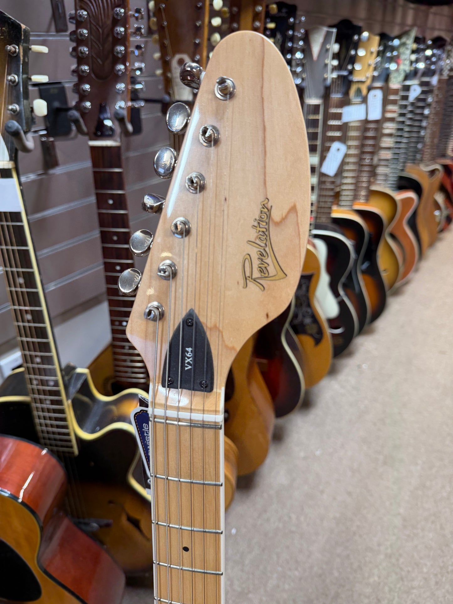 Revelation VX-64 M Fiesta Red Electric Guitar