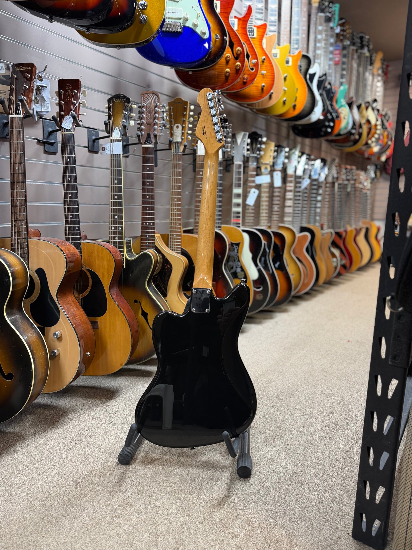 Vintage V65 Reissued Series Electric Guitar ~ Boulevard Black - Mint Used
