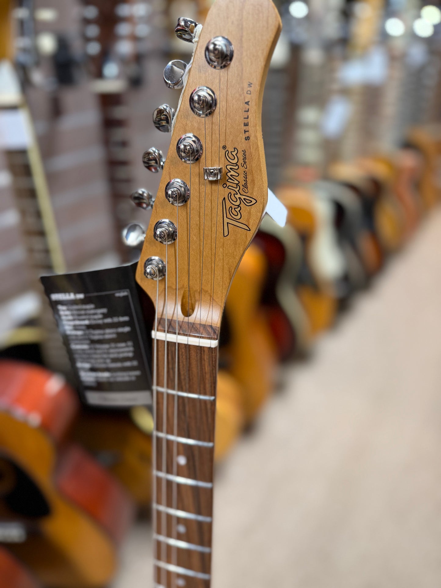 Tagima Stella DW Quilted Maple Electric Guitar - NOS