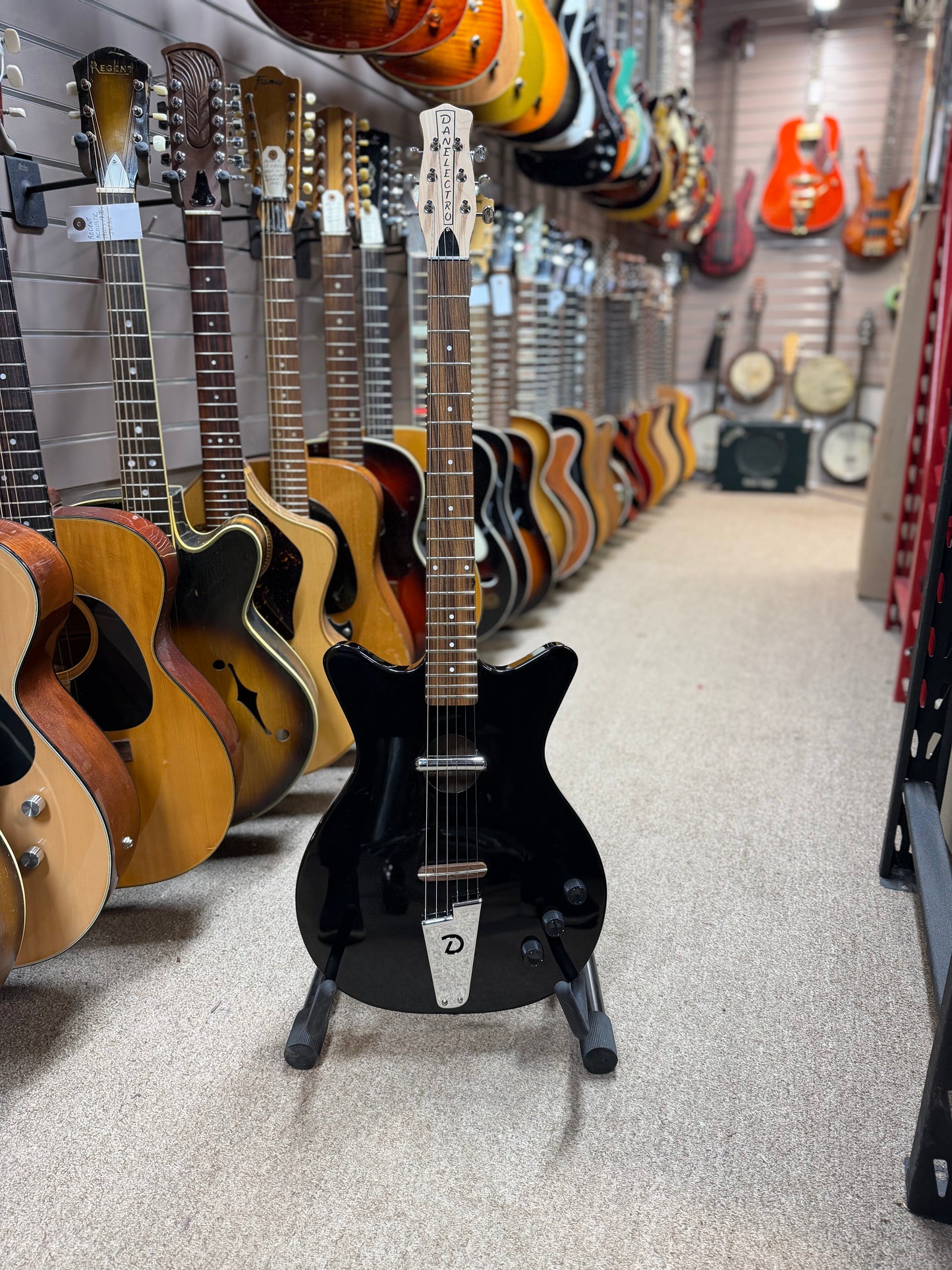 Danelectro Convertible Acoustic Electric Guitar