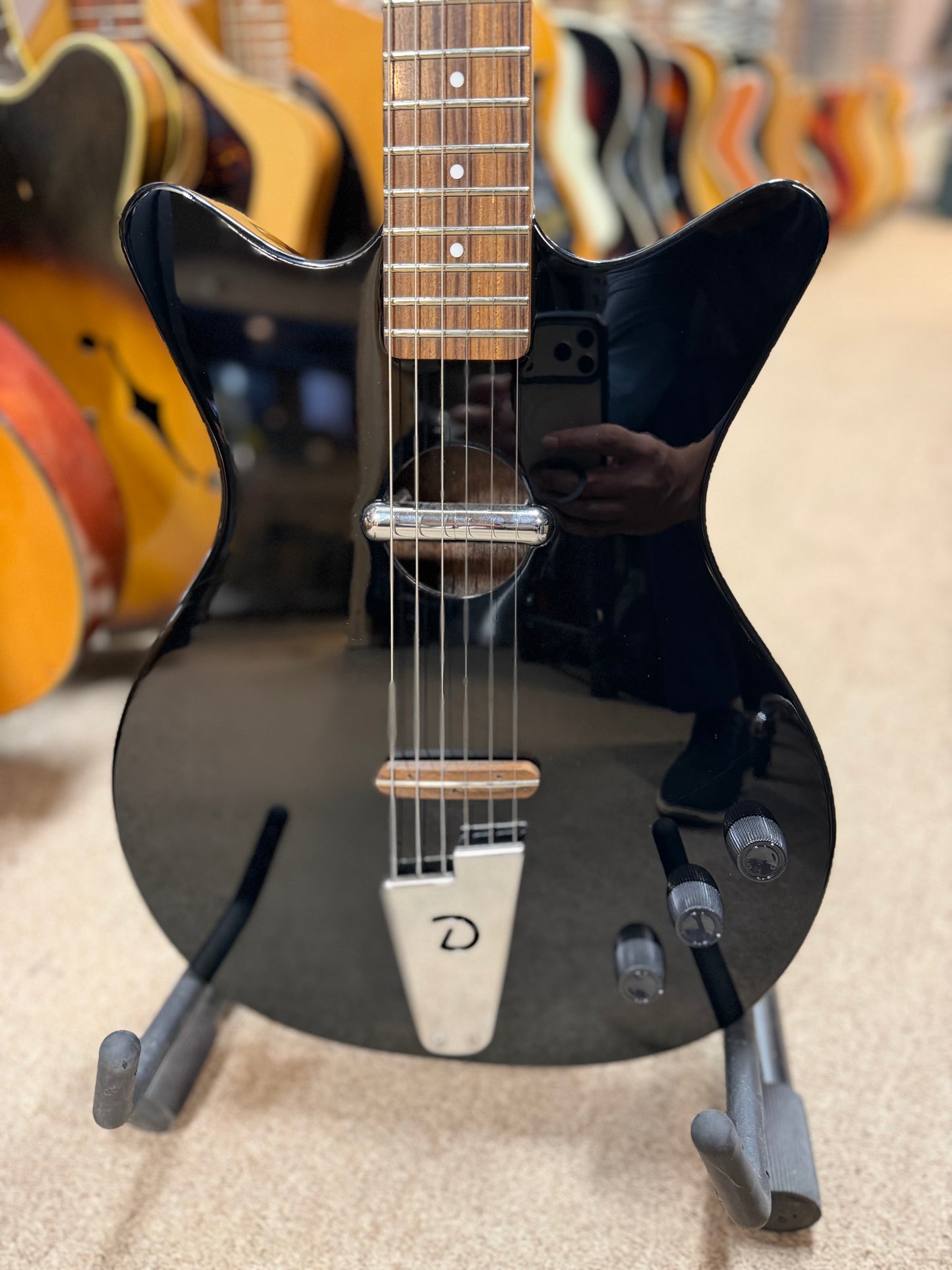 Danelectro Convertible Acoustic Electric Guitar