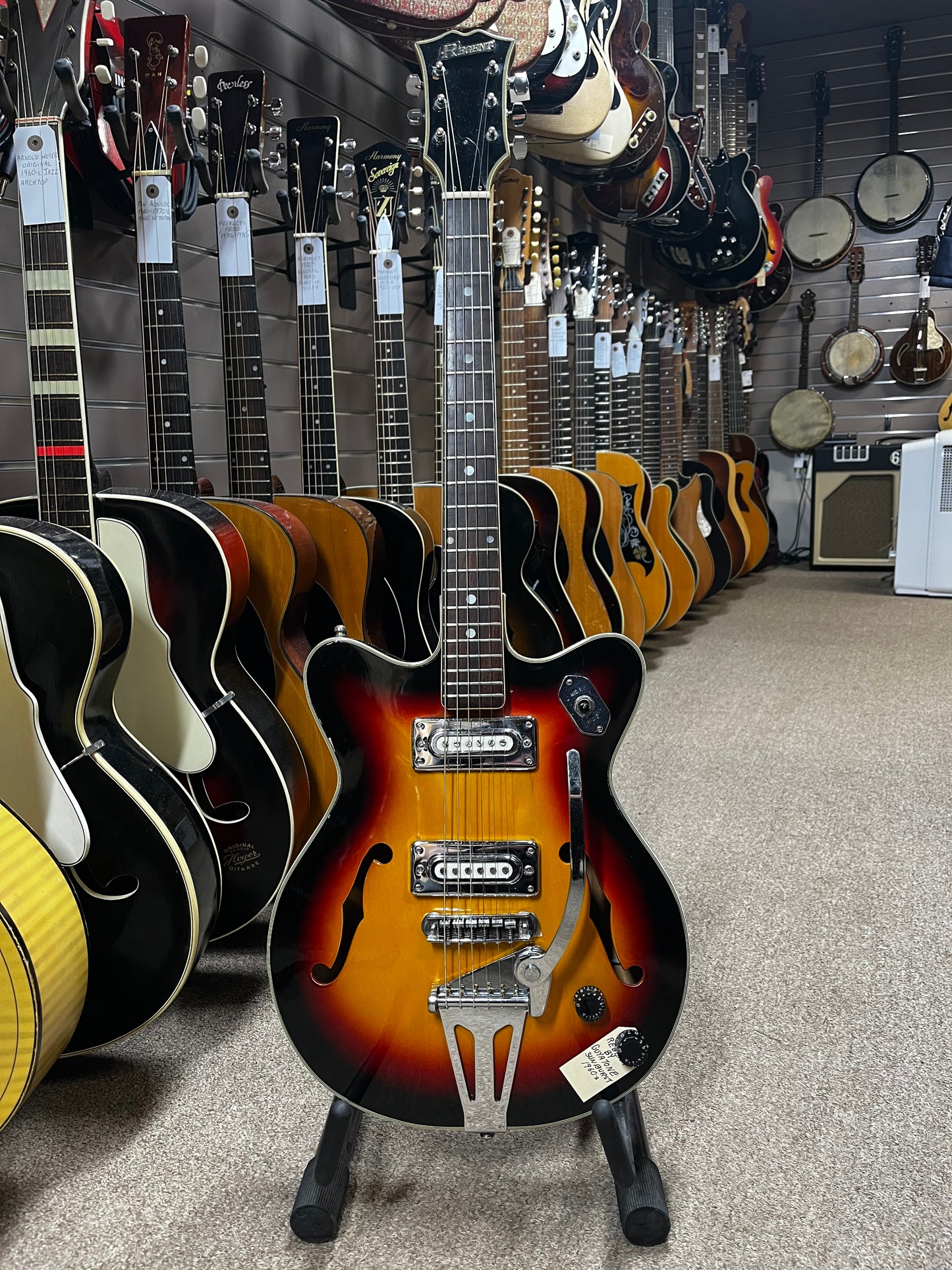 Regent by Guyatone Sunburst 1960s Electric Guitar