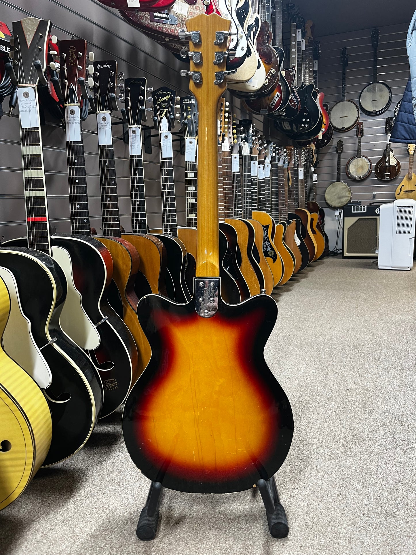 Regent by Guyatone Sunburst 1960s Electric Guitar