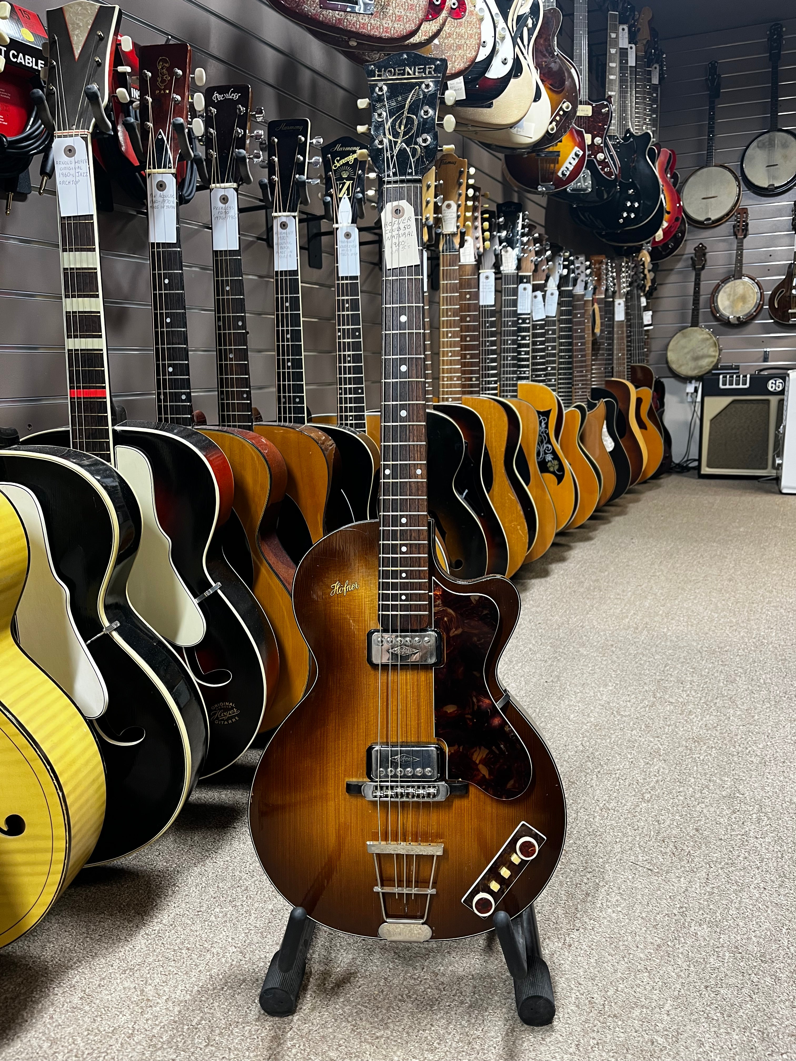 Hofner Club 50 1960s Electric Guitar – The Guitar Boutique