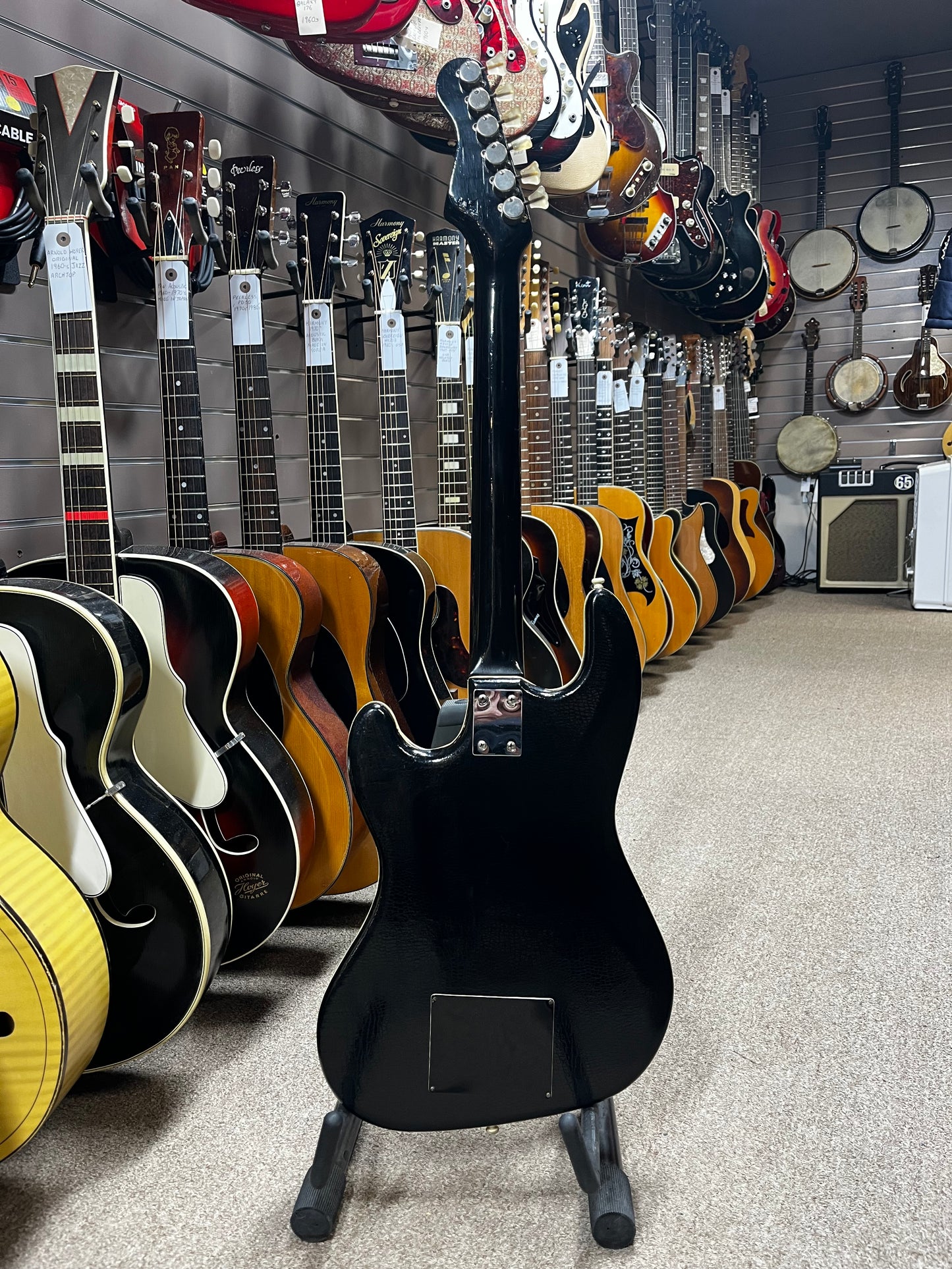 Hofner Galaxie 176 White 1960s Electric Guitar