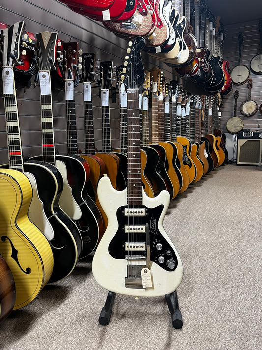 Klira Ohio 60s Triumphator Model White Vinyl - Electric Guitar