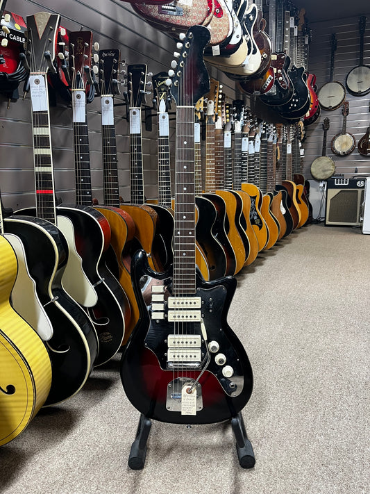 Teisco 1960s Solid Body Electric Guitar