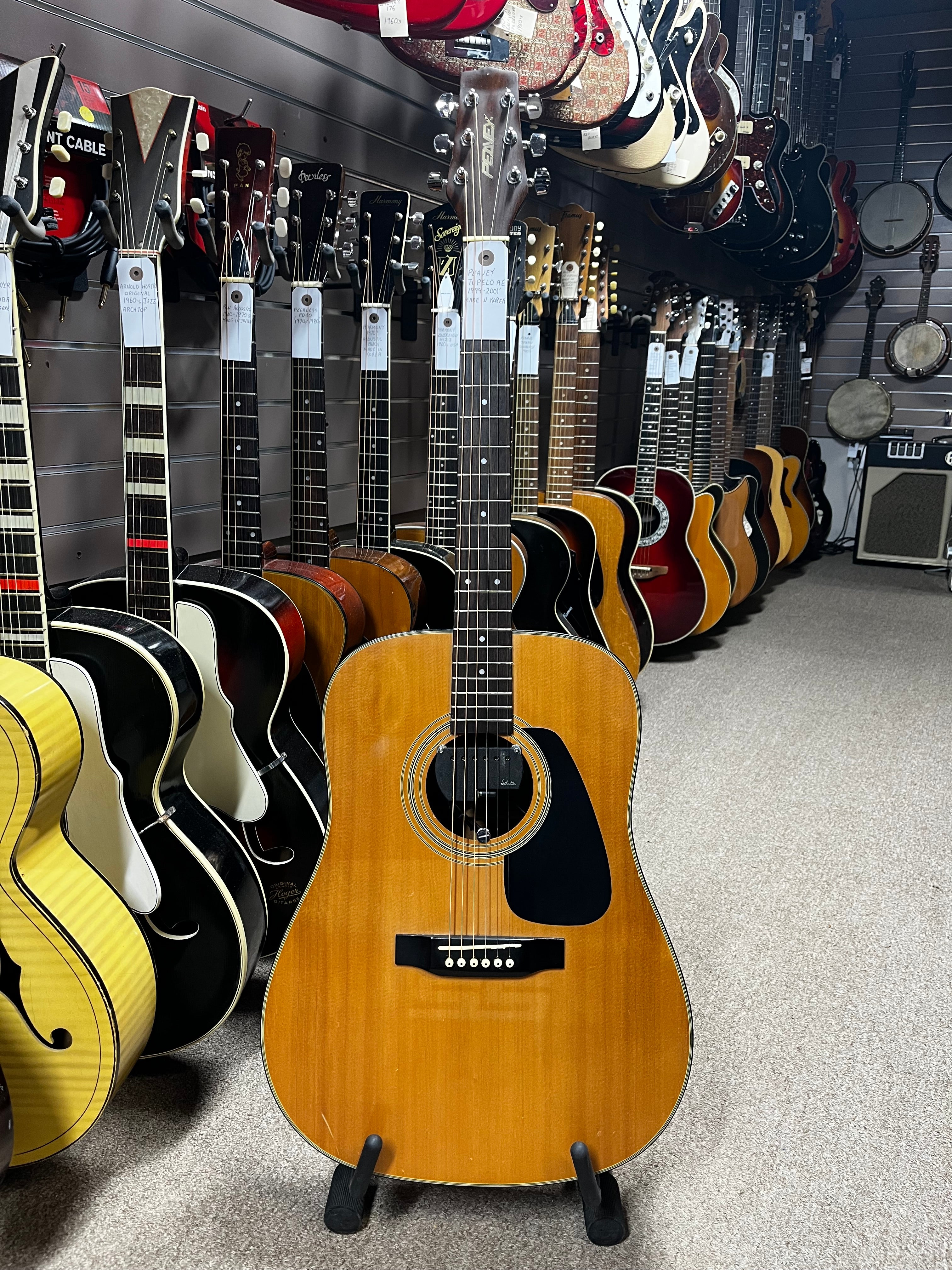 Peavey Topelo AE 1999-2001 Korea Acoustic Guitar – The Guitar Boutique