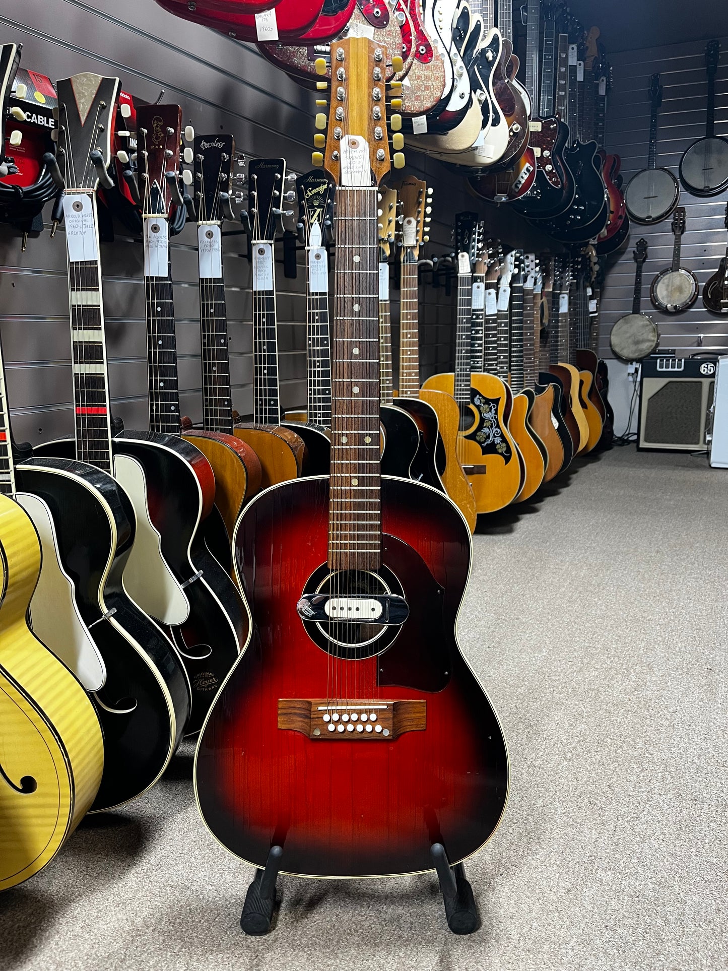 Hoyer 12 String 60s Acoustic Guitar