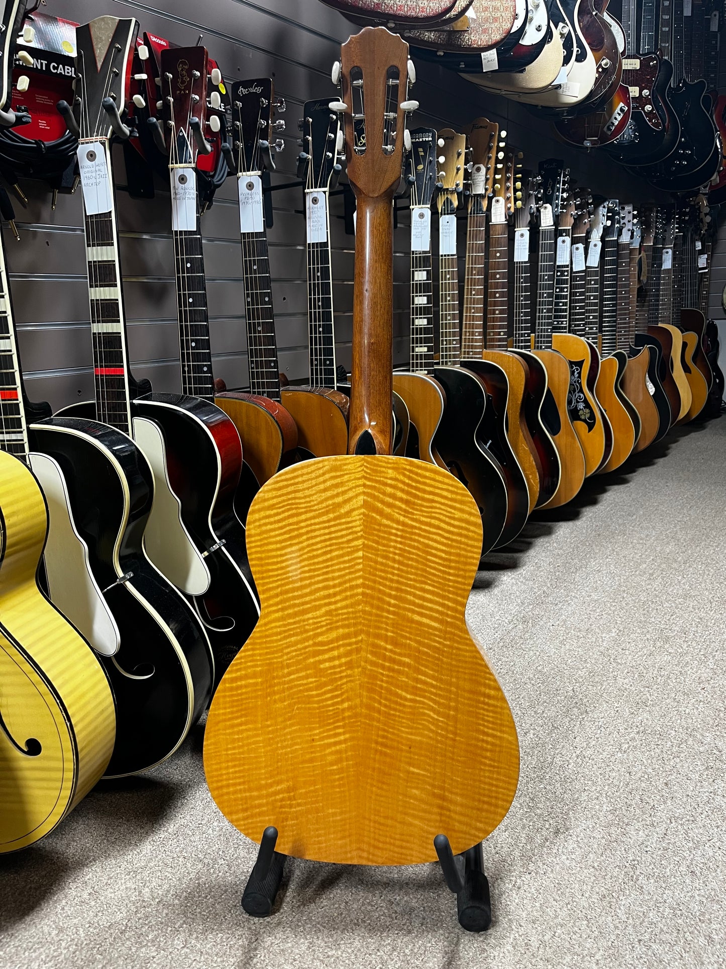 Hofner 507 Classical Parlour 3/4 Scale 1970s Spruce Top