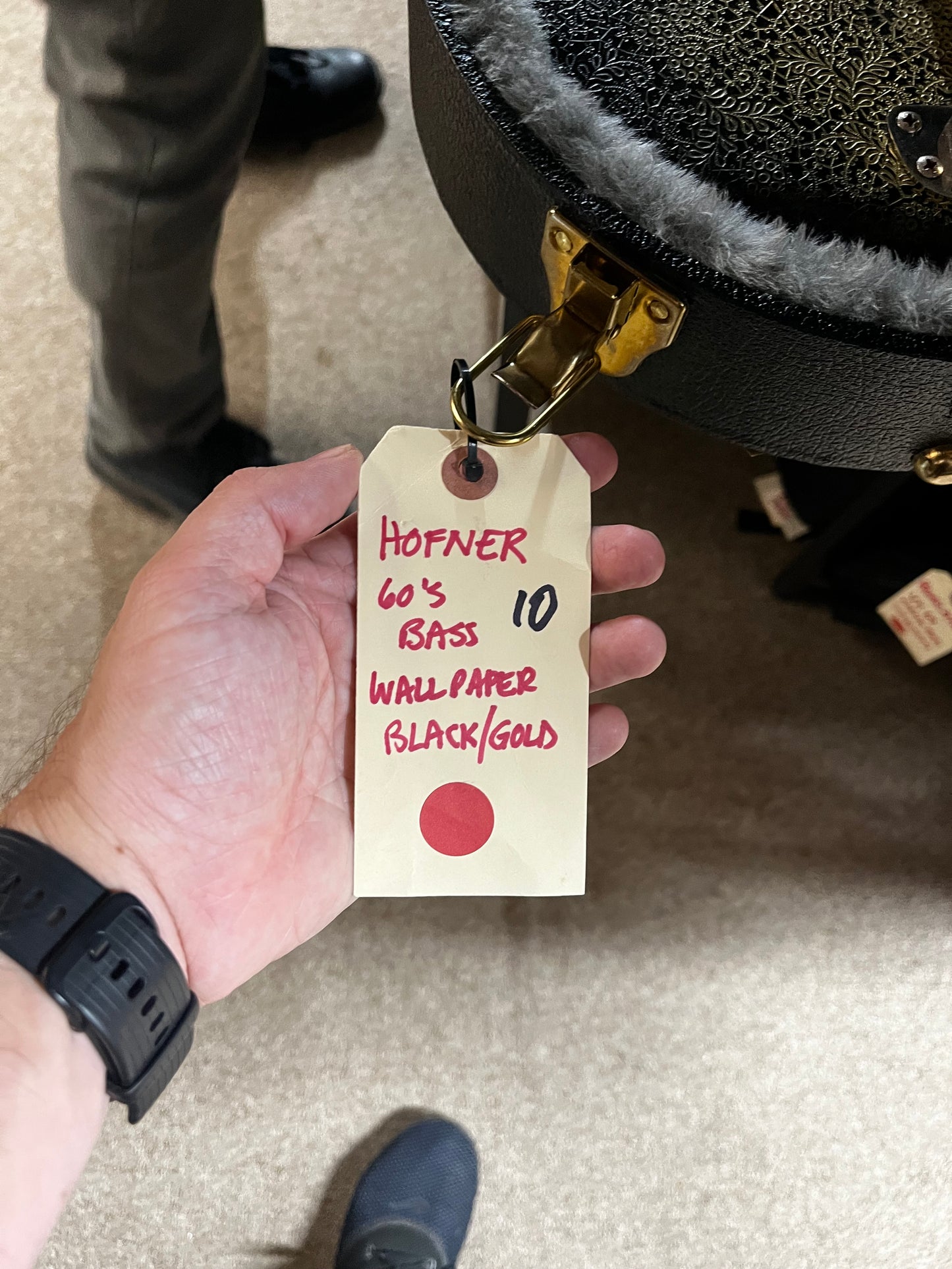 Hofner 185 Artist 1960s Electric Bass Guitar