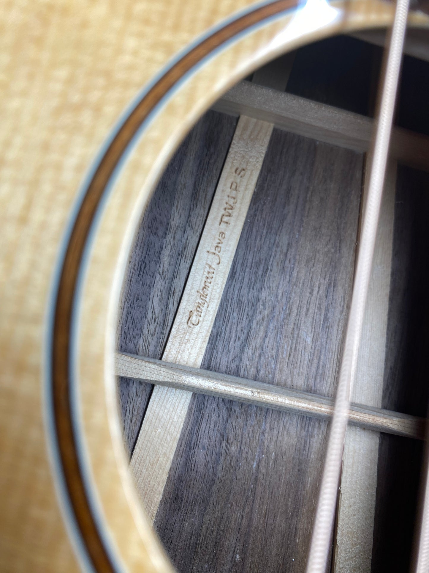 Tanglewood Java TWJPS Parlour Natural Acoustic Guitar Soundhole