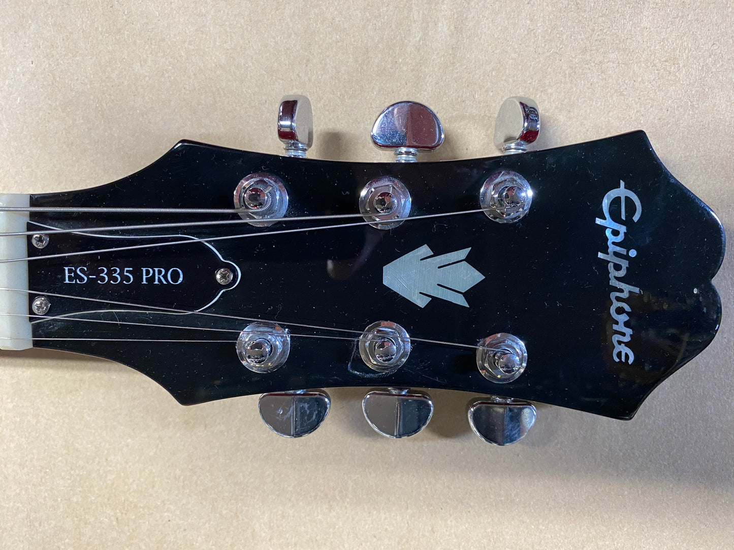 Epiphone ES-335 Red w/ Bigsby Electric Guitar - Excellent