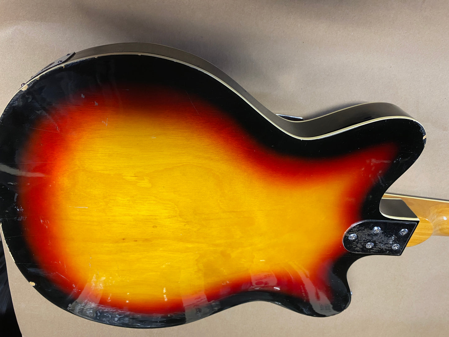 Regent by Guyatone Sunburst 1960s Electric Guitar