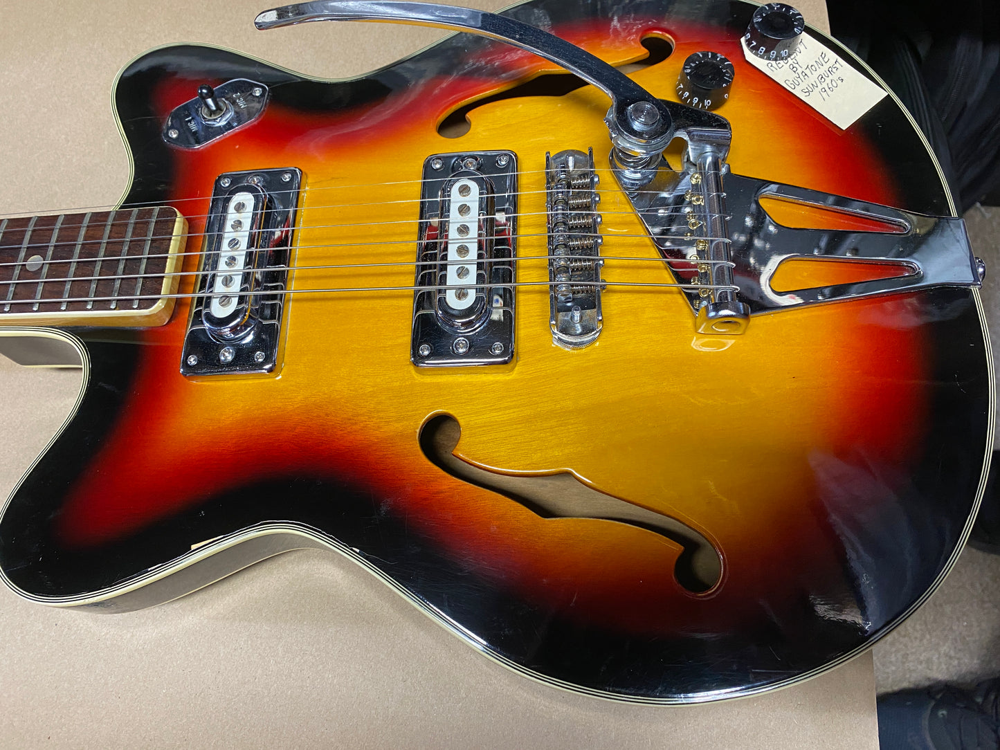 Regent by Guyatone Sunburst 1960s Electric Guitar