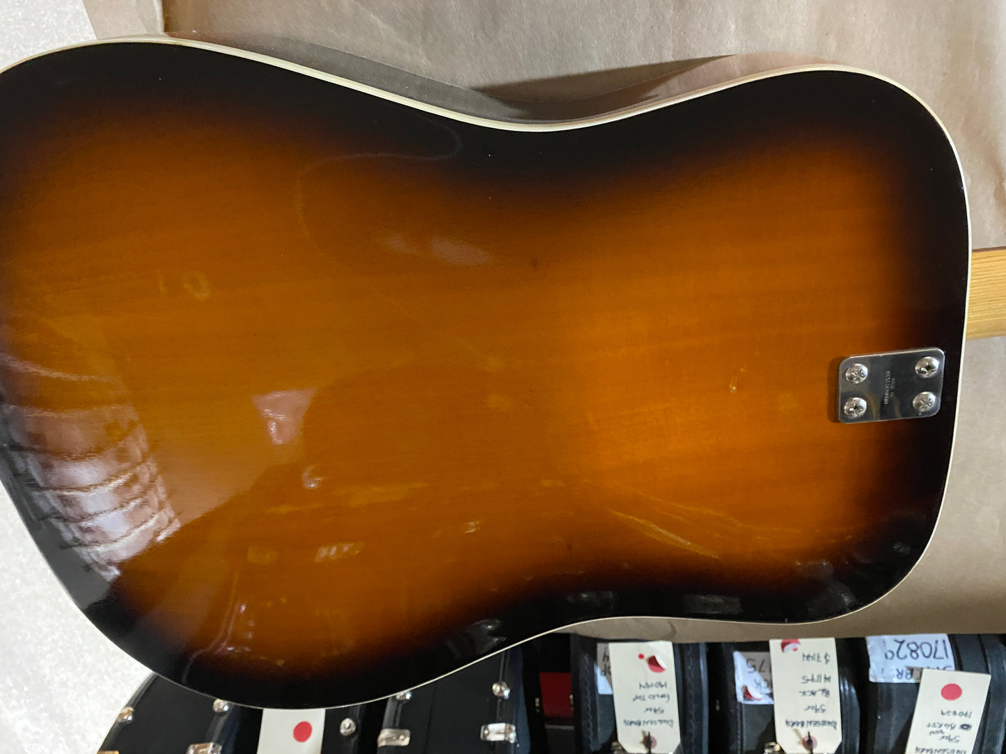 Framus Texan Sunburst 1960s Acoustic Guitar