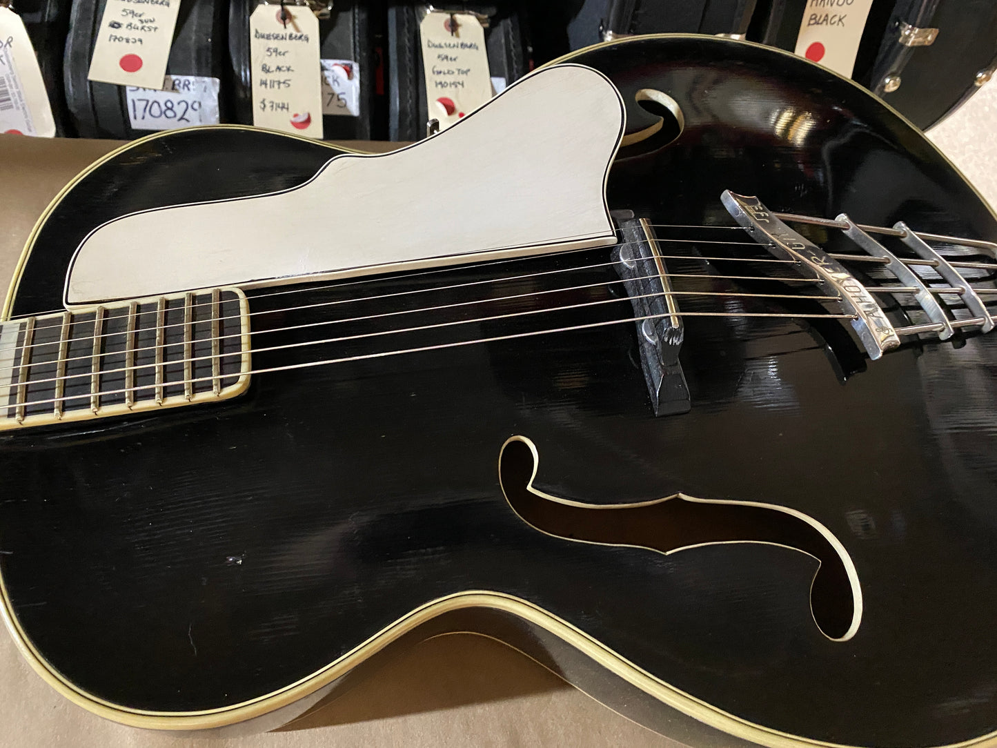 Hoyer Arnold Linberg Samba Schiagotarre Model 1955 Acoustic Guitar