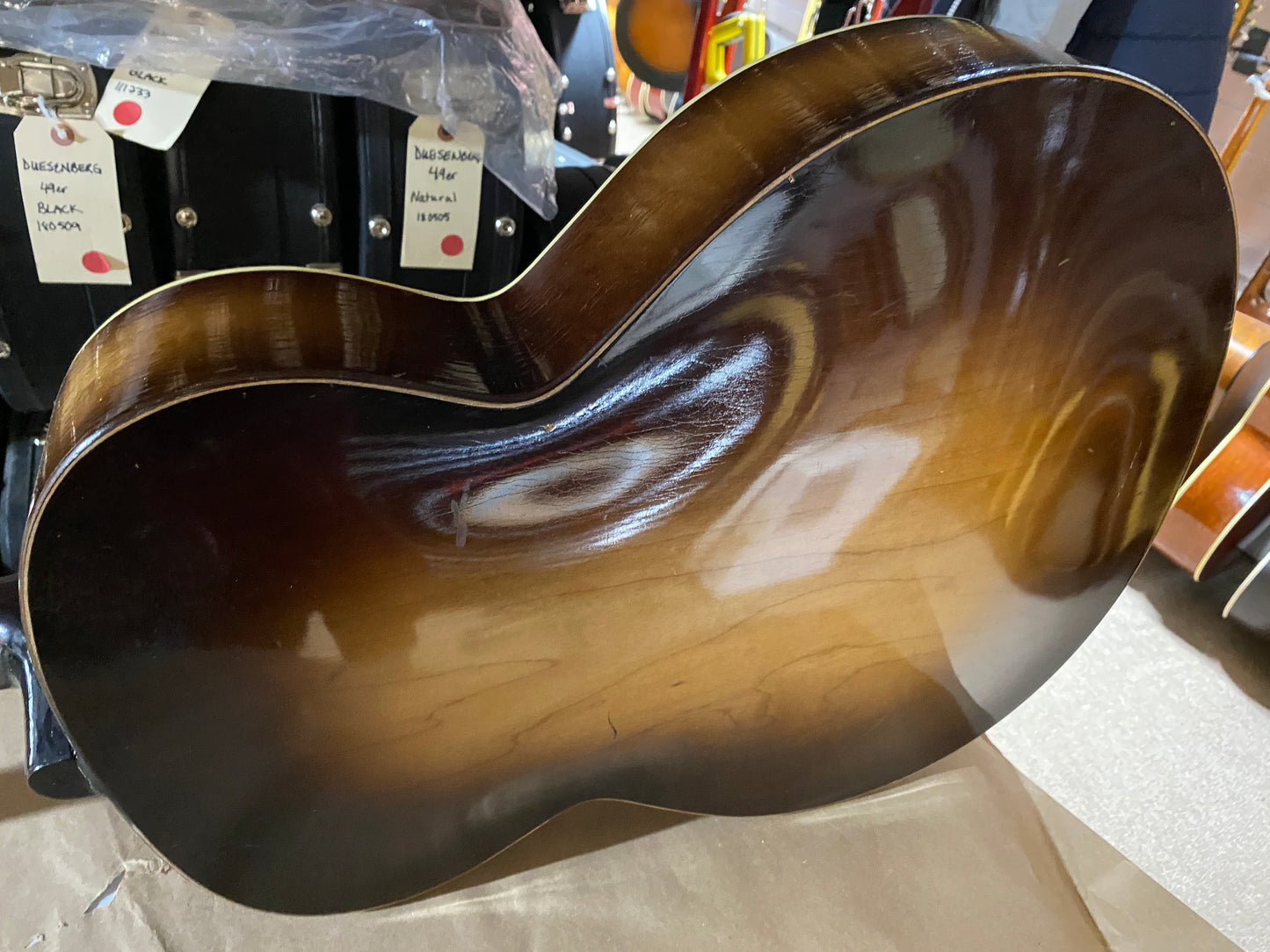 Hofner 450 Archtop Tobacco Burst 1950s Acoustic Guitar