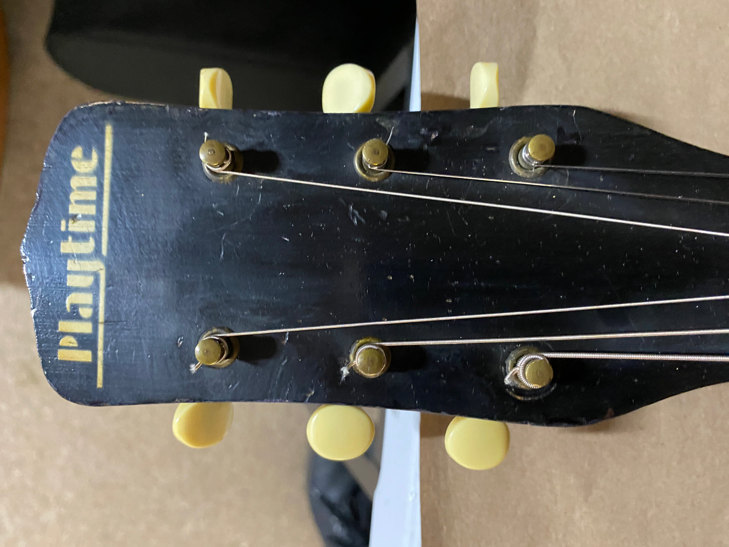 Playtime Supertone made by Harmony 1930s Acoustic Guitar