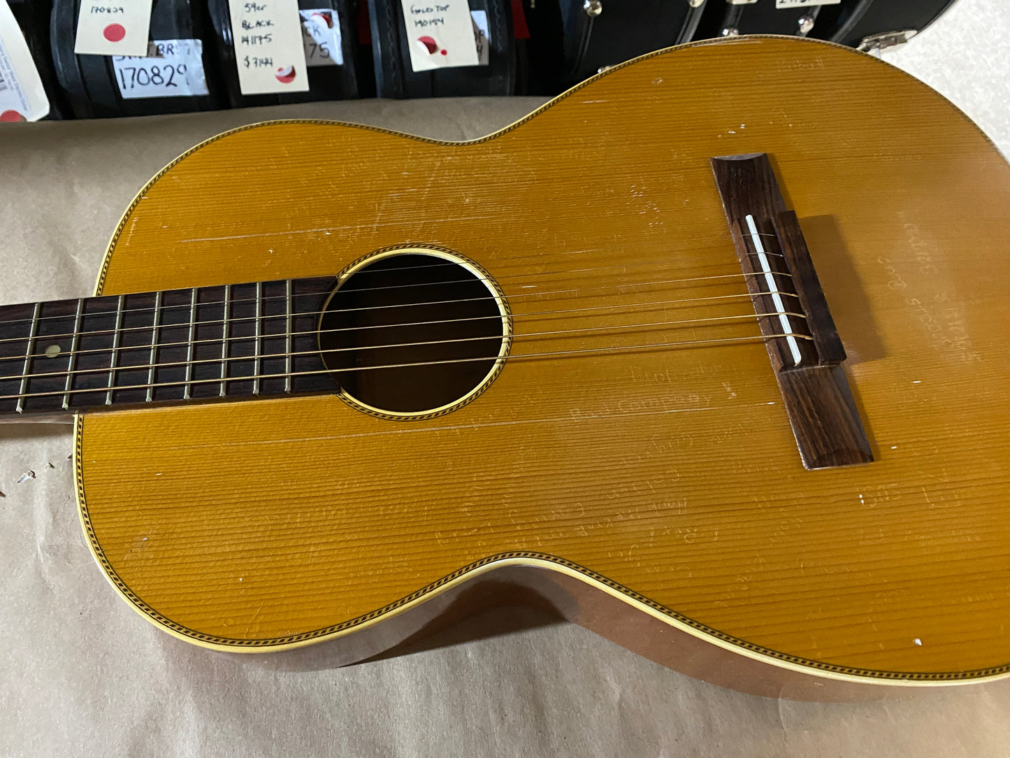 Hofner 487 Classical Herringbone 1948-1982 Acoustic Guitar