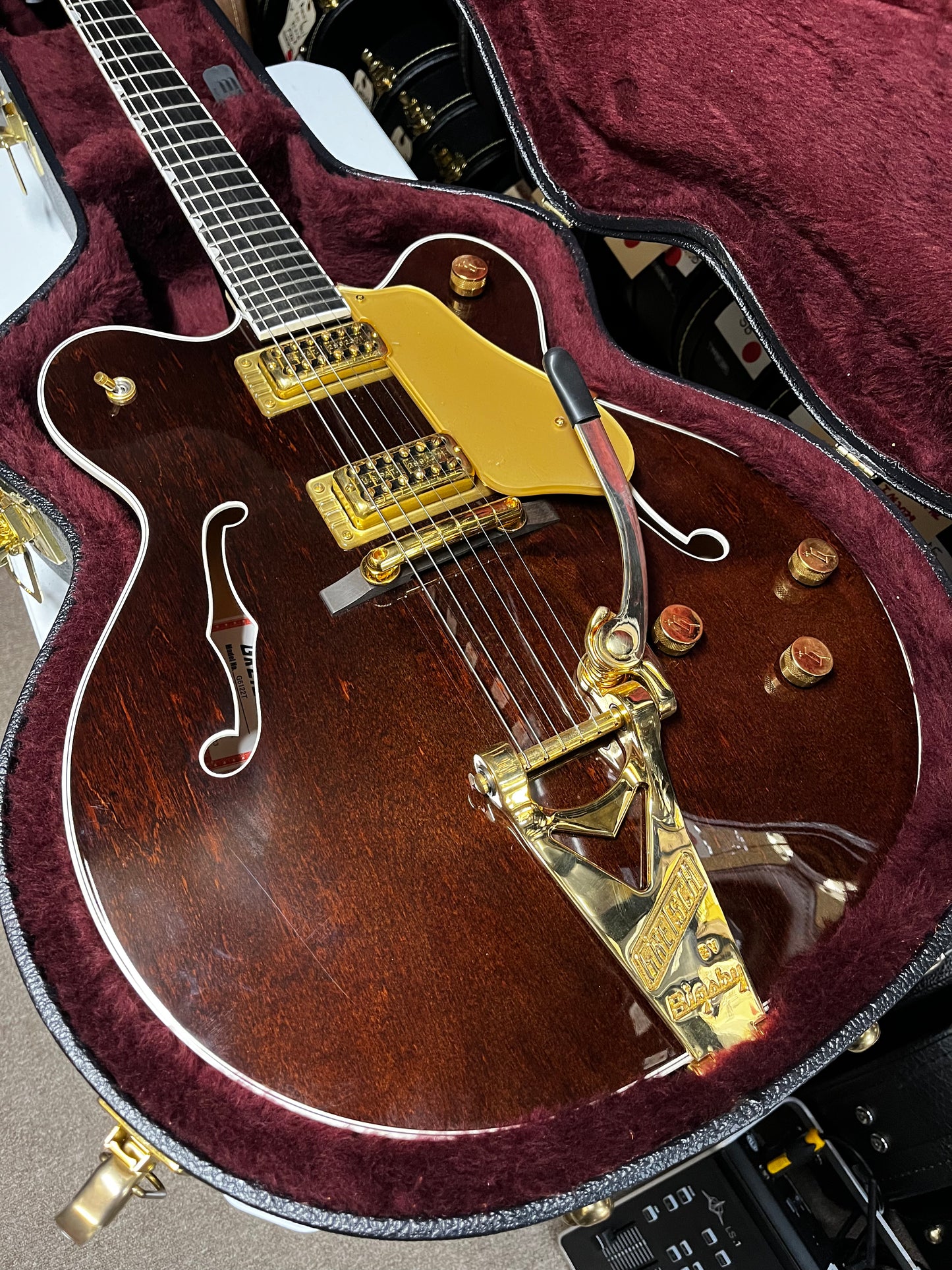 Gretsch Chet Atkins Country Gentlemen G6122T Walnut Stain Electric Guitar 2016 - Used Mint