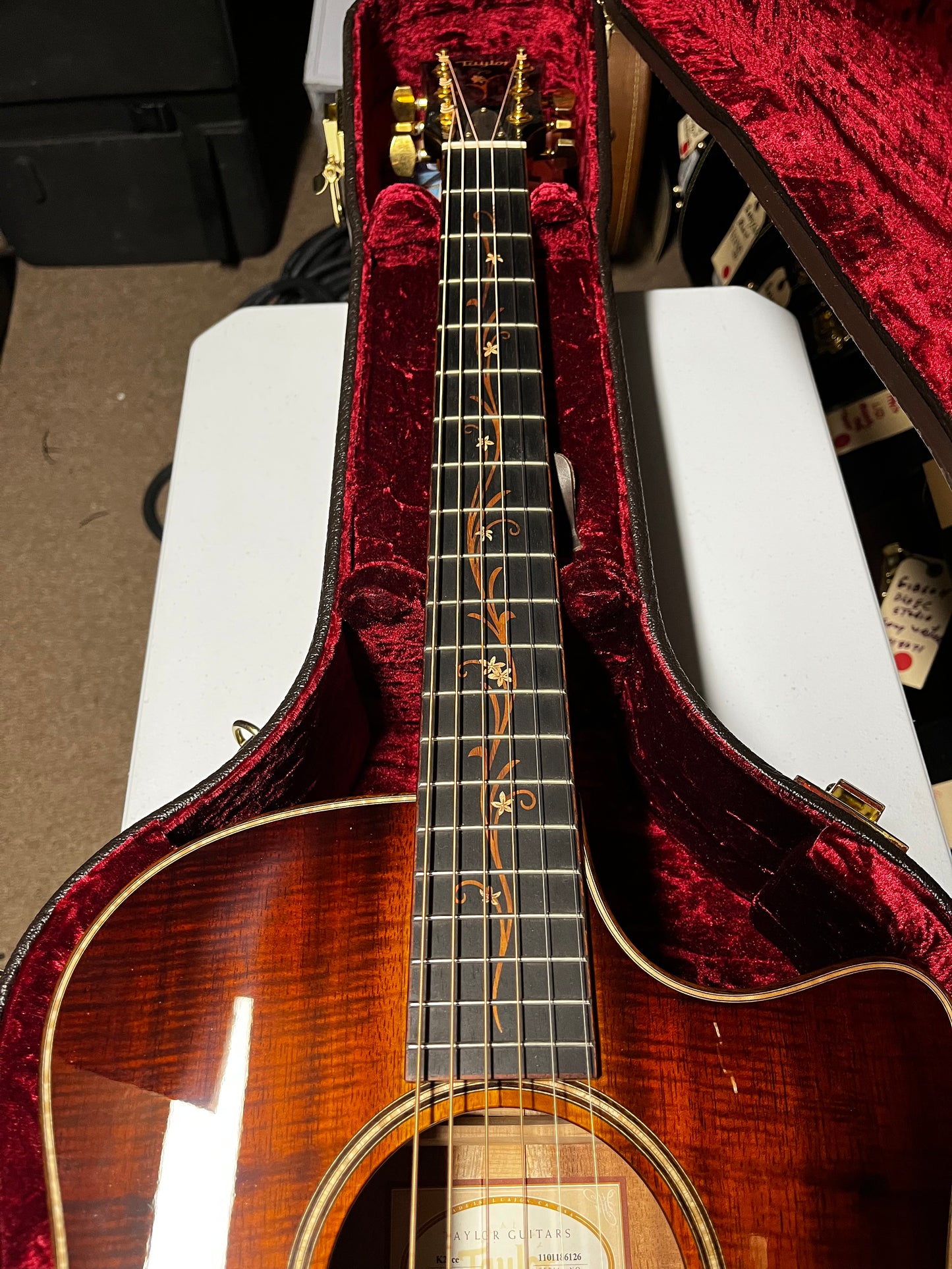 Taylor K26ce All-Solid Hawaiian Koa Grand Symphony Acoustic Electric Guitar - Used Near Mint