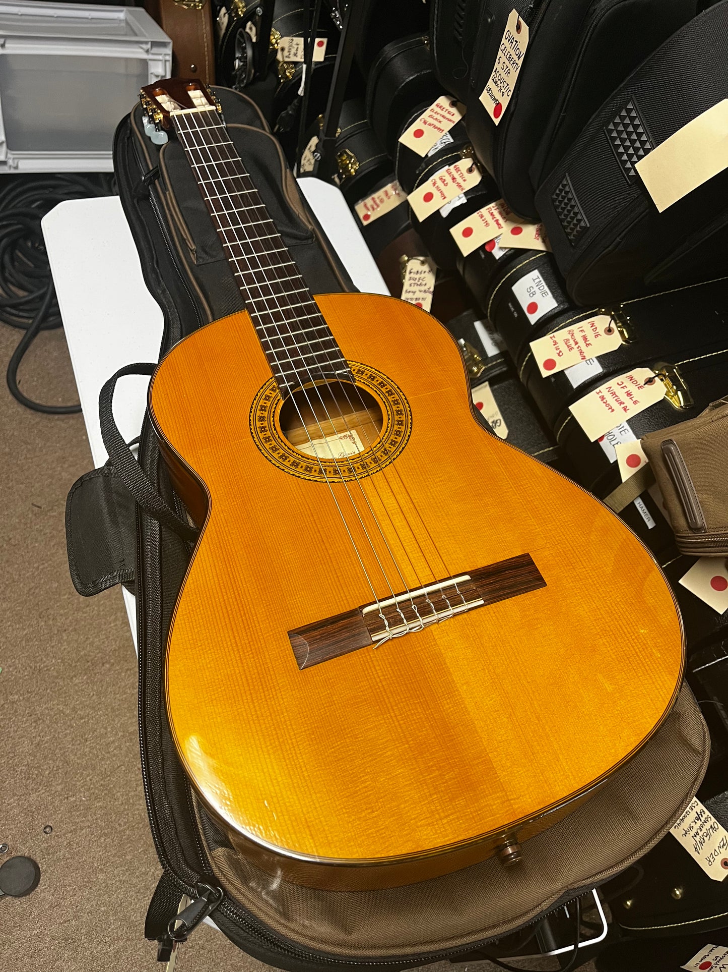 Francisco Navarro Cedar Top Classical Guitar - Used Good