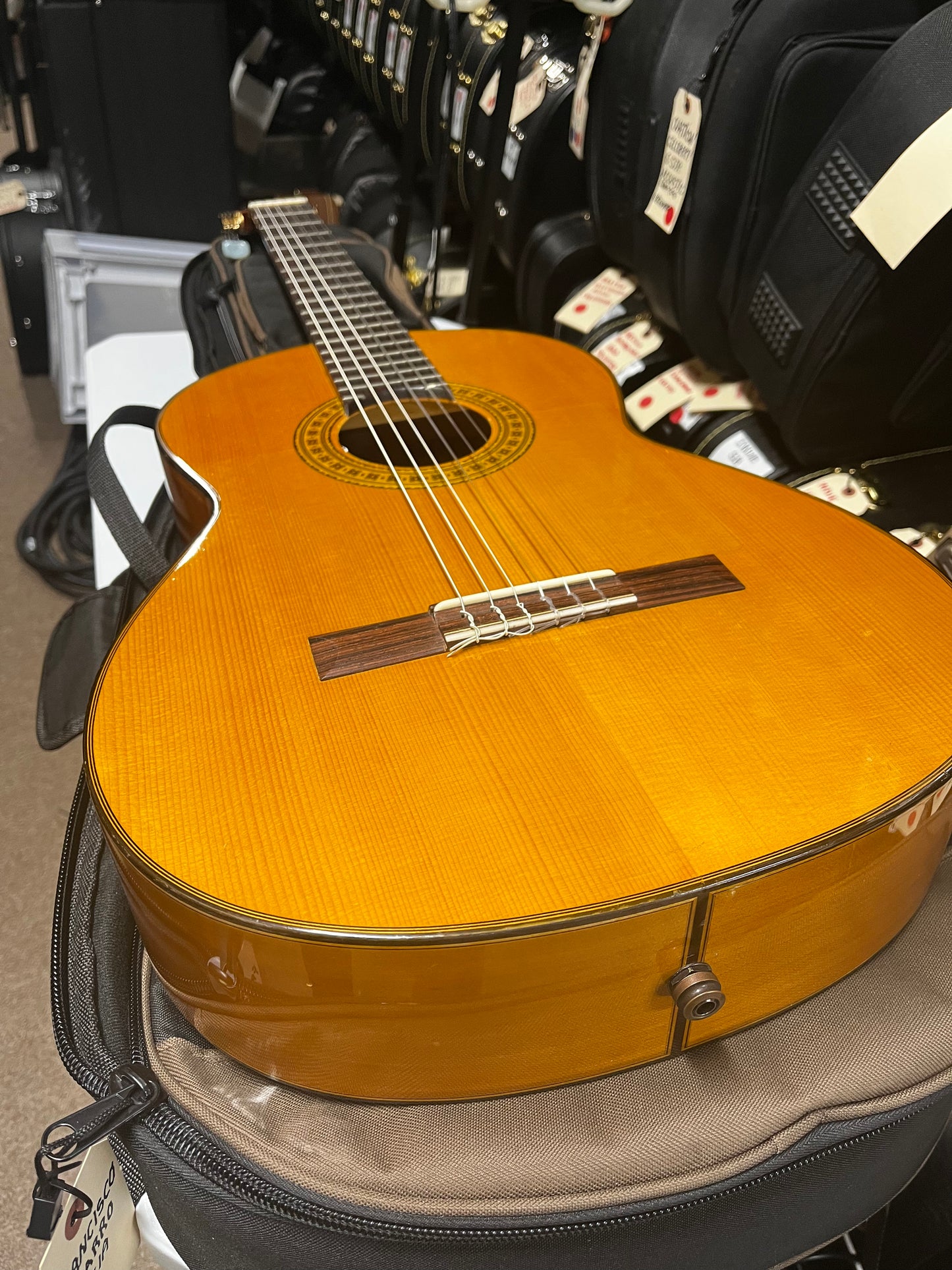 Francisco Navarro Cedar Top Classical Guitar - Used Good