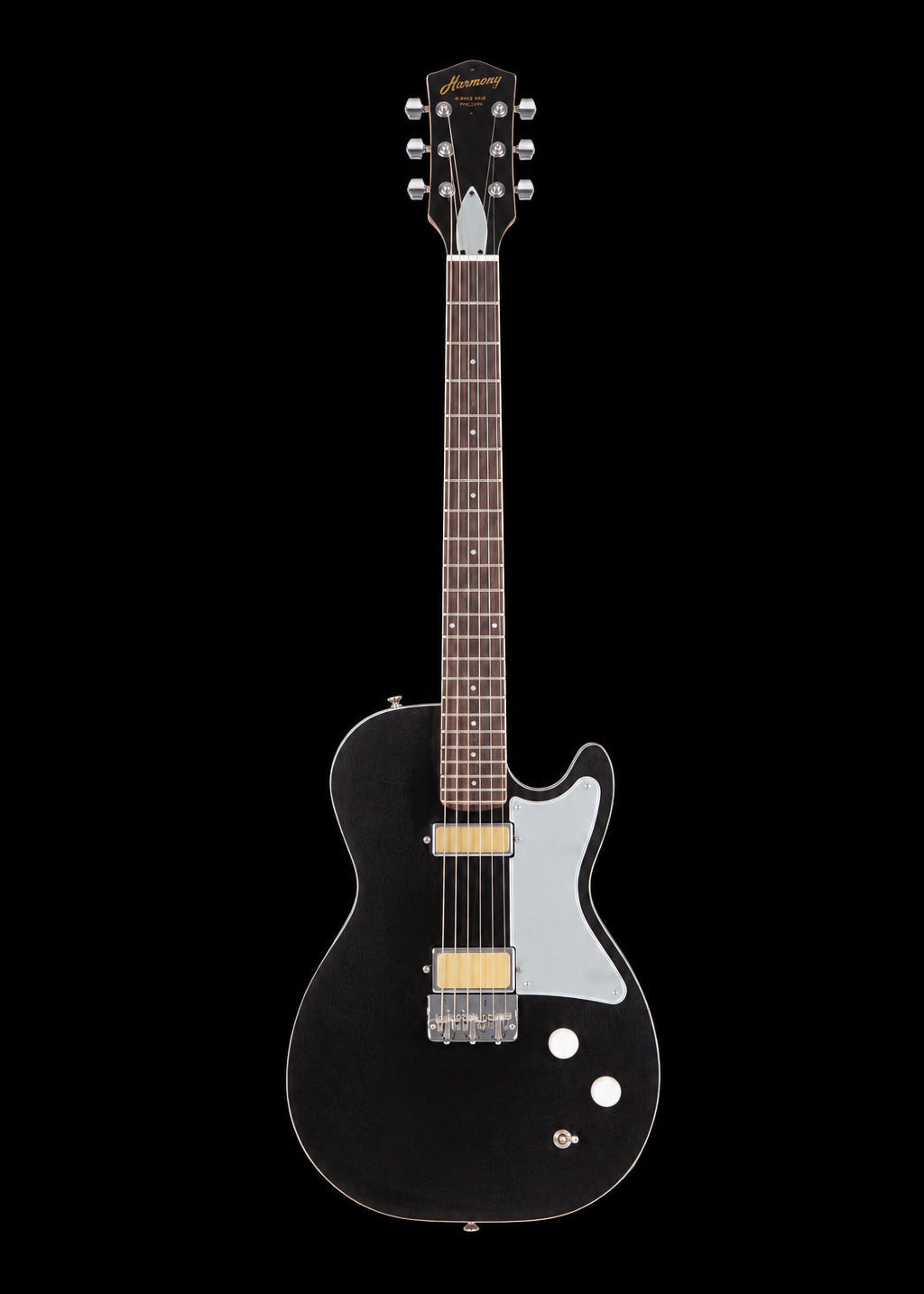 Harmony Standard Series Jupiter Thinline Electric Guitar w/ MONO Case – Space Black