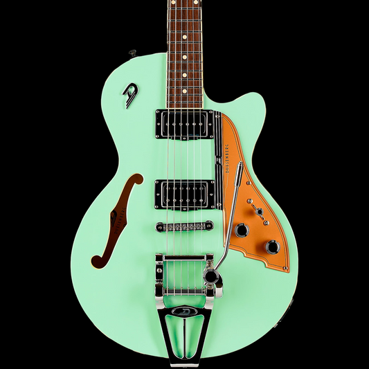 Duesenberg Starplayer TV Surf Green with Case