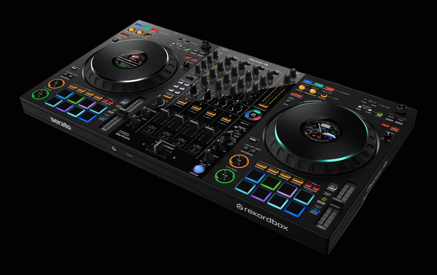Pioneer DDJ FLX 10 4-Channel DJ Controller