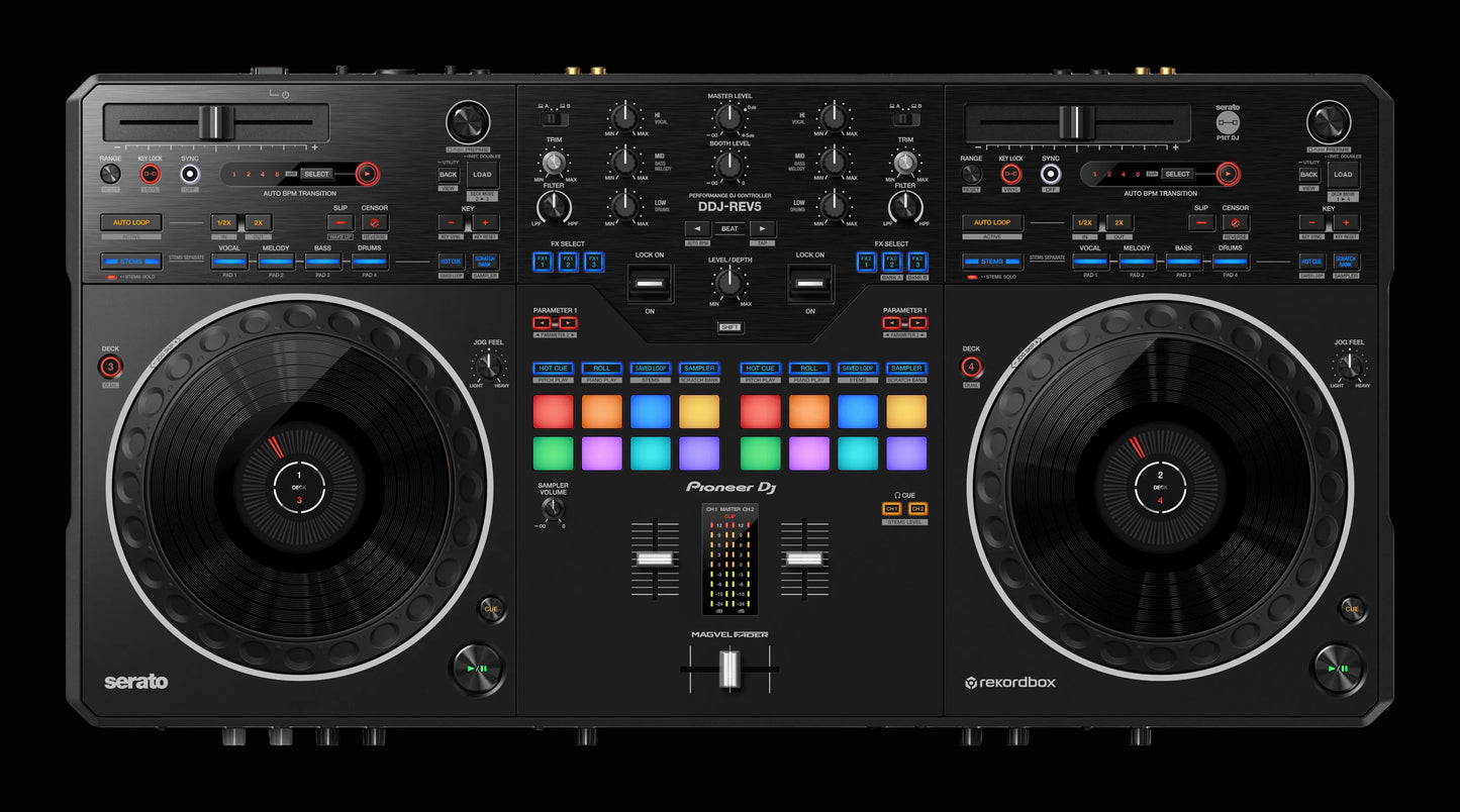 Pioneer DDJ-REV5 2-Channel Scratch DJ Controller