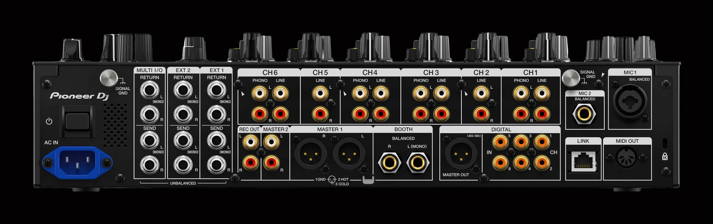Pioneer DJM-V10-LF 6-Channel Professional DJ Mixer