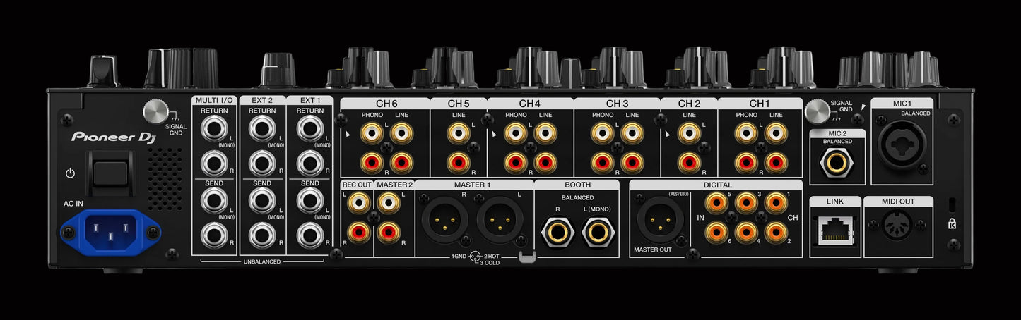 Pioneer DJM-V10 6-Channel Professional DJ Mixer