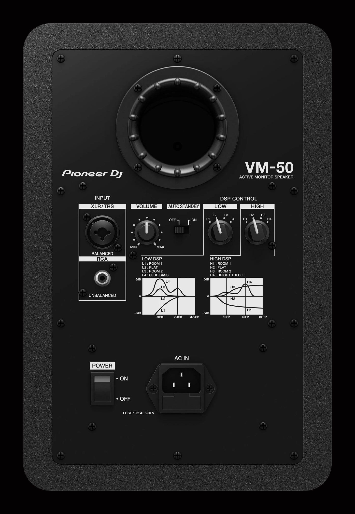 Pioneer VM-50 6-Inch Active Studio Monitor (Single Speaker)