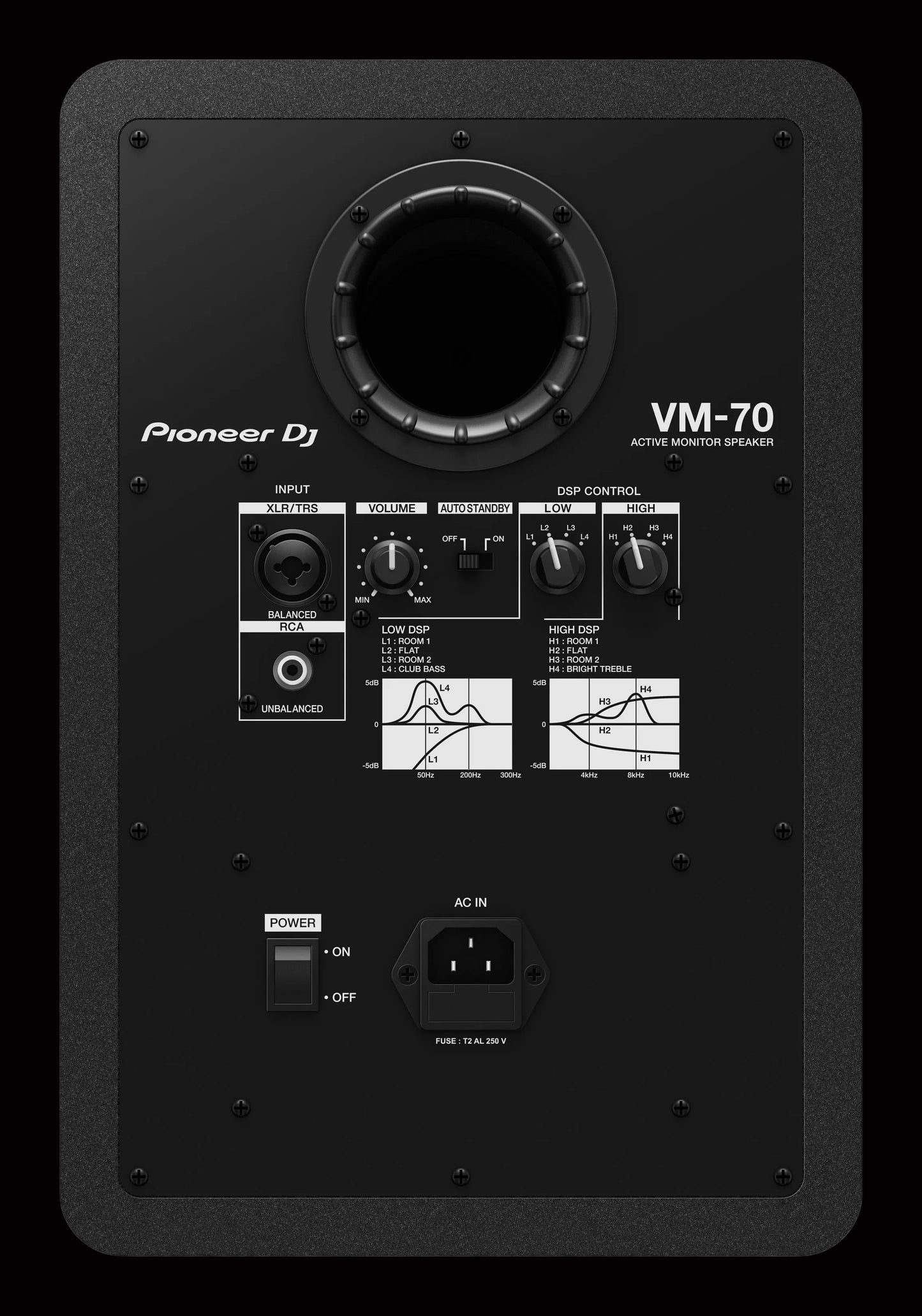 Pioneer VM-70 7-Inch Active Studio Monitor (Single Speaker)